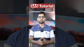 Complete SAS Tutorial in One Minute 