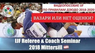 ПРАВИЛА ДЗЮДО 2018-2020: ВАЗАРИ ИЛИ НЕТ ОЦЕНКИ?