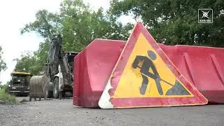 Вот так выглядела дамба в середине июня, а вот так сейчас