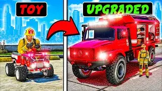 Upgrading My small... TOY Fire Truck in GTA 5!