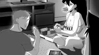 Hard play with auntie | Tomboy Childhood Friend