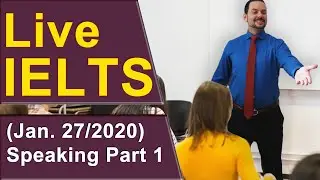 IELTS Live - Speaking Part 1 - Going for Gold - Band 9