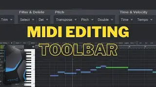 Studio One's Music Editing Toolbar | PreSonus Studio One MIDI Editing Tutorial