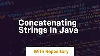 concatenating strings in java