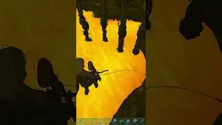 Crazy Grapple Kill In Lava Golem I MESA ARK 