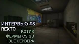 ИНТЕРВЬЮ #5 - REXTO - КОТИК, ФЕРМЫ CS:GO, IDLE СЕРВЕРА.