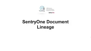 SentryOne Document Lineage