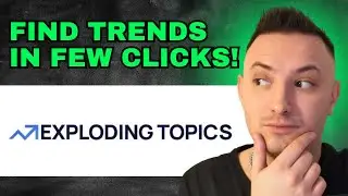 Exploding Topics Review - FIND WHAT'S TRENDING! (Exploding Topics Tutorial)