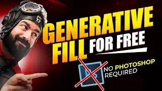 No Credit Card | How To Use Adobe Generative Fill FOR FREE - No Photoshop Required! Adobe Firefly