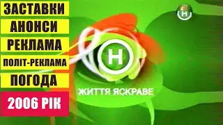 Ⓗ Новий Канал 28.02.2006р. (Заставки, Анонси, Реклама, Погода)