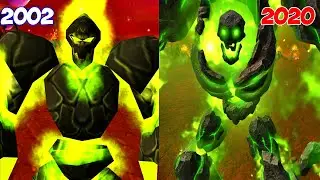 Warcraft III Reforged: Burning Legion Demons Comparison (2002 VS 2020) Plus Archimonde & Kil'Jaeden
