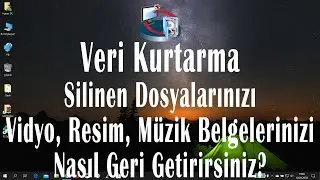 Veri Kurtarma, Silinen Dosyaları Geri Getirme 2020 Güncel #EvdeKal