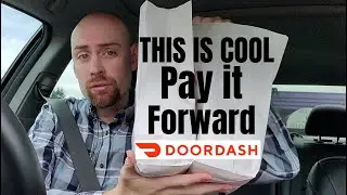 Doordash Pay it forward, Random act of kindness.