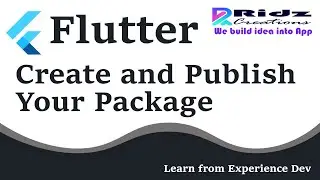 🔴Create Flutter Plugin and Publish 🔴