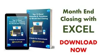 Mastering Month End Closing  - Top 20 Excel Functions [FREE Download]