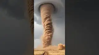 Massive Desert Tornado  