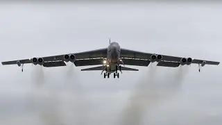 B-52 Stratofortress Take Off U.S. Air Force