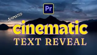 How to Create Cinematic Text Reveal in Adobe Premiere Pro