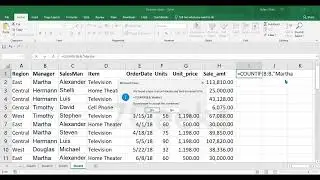 Lec 57 Excel Course | Countif Function | How to use Count if function in excel