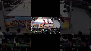 WWE 2K23: Double Leg Drop makes BOTH online opponents quit!