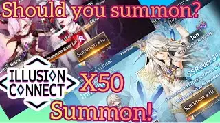 Illusion Connect Global: Multiple New Banners + 50 Summon [The Game Hates Me!]