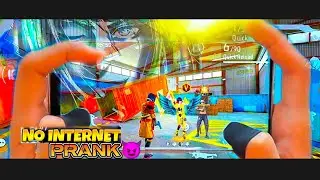 No Internet Prank In Lone Wolf😂😱- Garena Free Fire