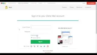 Zoho Mail Login | Zoho Webmail Login | Online Cues