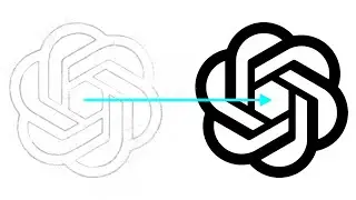 How To Create ChapGPT OpenAI Logo with Inkscape 1.2