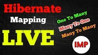 One To Many Mapping In Hibernate | LIVE With Aadiandjava | 
