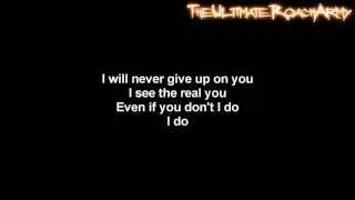 Three Days Grace - The Real You [Lyrics on screen] HD