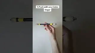 A pen trick from anime🖋️✍️🗿