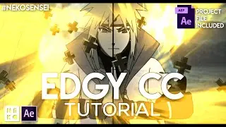 EDGY CC in After Effects Amv Tutorial  