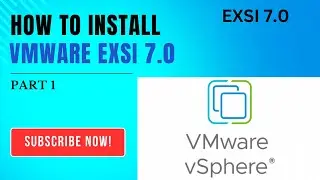 Install Vmware Esxi 7.0 With | License Key - Isp Part 1 Tutorial | exsi7 | key | vmware | datacenter