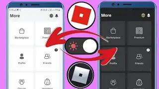 Как включить темный режим в Roblox Mobile | Как включить темный режим в Roblox