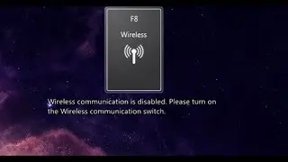 How to Fix the  Toshiba Satellite A665-S6086 Wireless Communication Switch (HD)