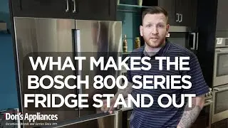 Bosch 800 Series Fridge Dual Compressor Overview