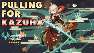 Genshin Impact: Pulling for Kazuha!