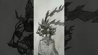 Art Collab, One Punch man Garou, Check out my Insta or Tiktok for more Info, Quiet.demon 