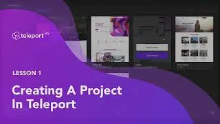 1. How to create a project in Teleport