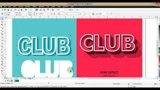 Coreldraw Text Effect Tips & Tricks For Experts & Beginners - Ahsan Sabri
