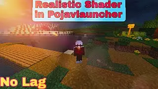 Best Realistic Shader for Low End Devices 😱 | Pojavlauncher | Zalith Launcher