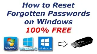How to Reset Windows Password Using 100% Free Tool