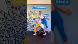 Defne taught me to Backbend😱🔥 