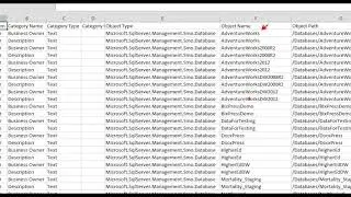 Data Dictionary Import Export