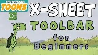 Animating in OpenToonz 4: Customize the X-Sheet Toolbar