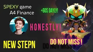 🔥  NEW STEPN! $60 per day! Game SPEXY from VLAD A4 (20m) 🔥  HONEST REVIEW PLAY TO EARN