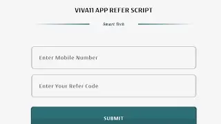 Viva11 Refer script| Viva11 unlimited refer script| Viva11 refer bypass| Viva11 refer bypass script