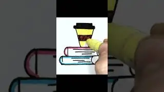 КАК нарисовать КНИГИ 