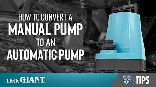 How to Convert a Manual Utility Pump into an Automatic Utility Pump