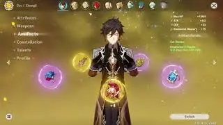 Artifacts Showcase : F2P Karlismule First Try at Primo Geovishap